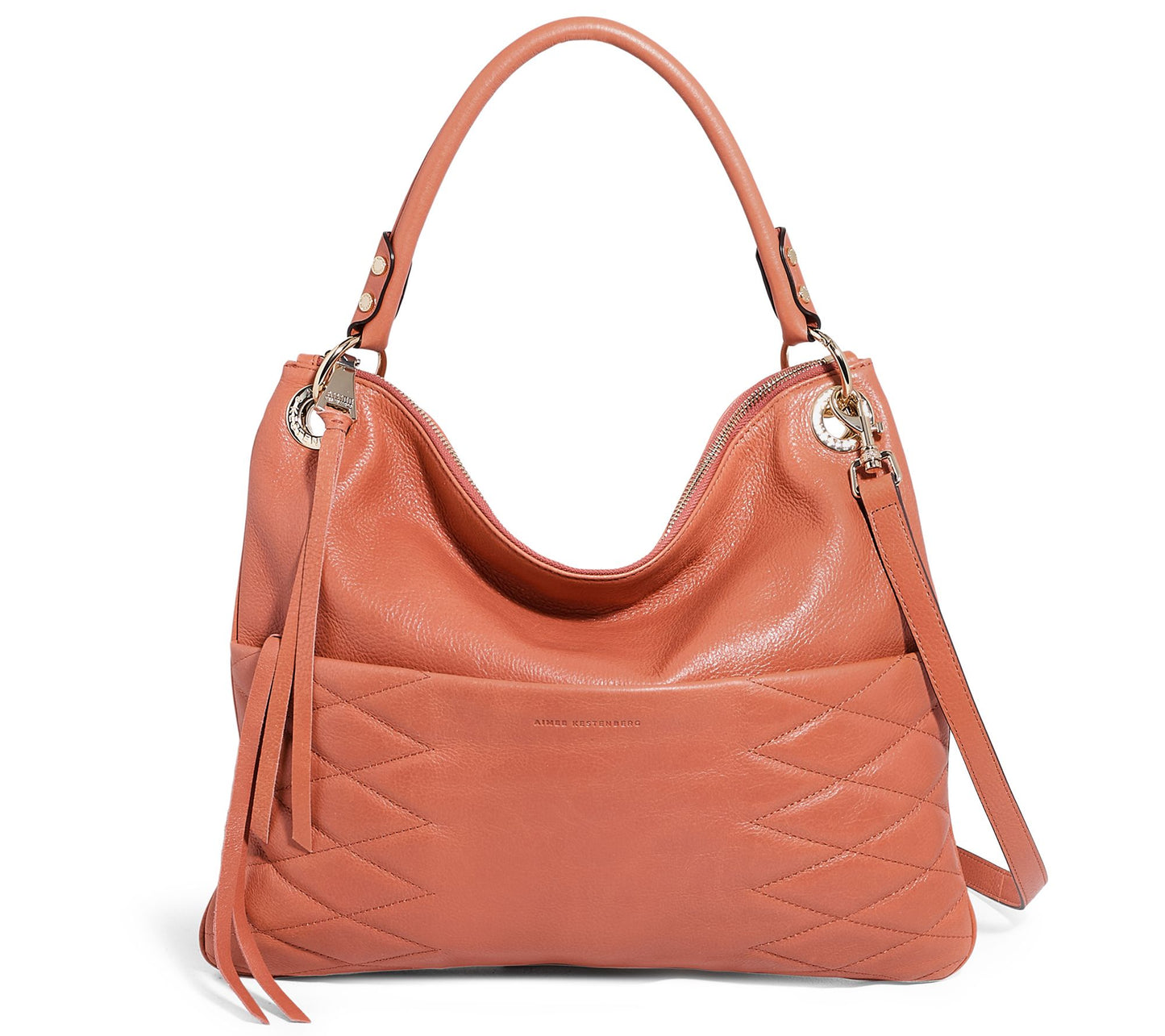 "As Is" Aimee Kestenberg Convertible Leather Shoulder Bag