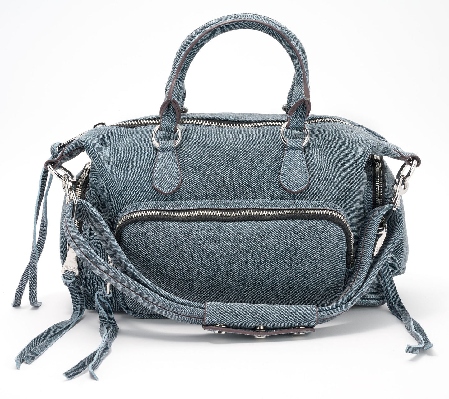 "As Is" Aimee Kestenberg Leather Away We Go Satchel