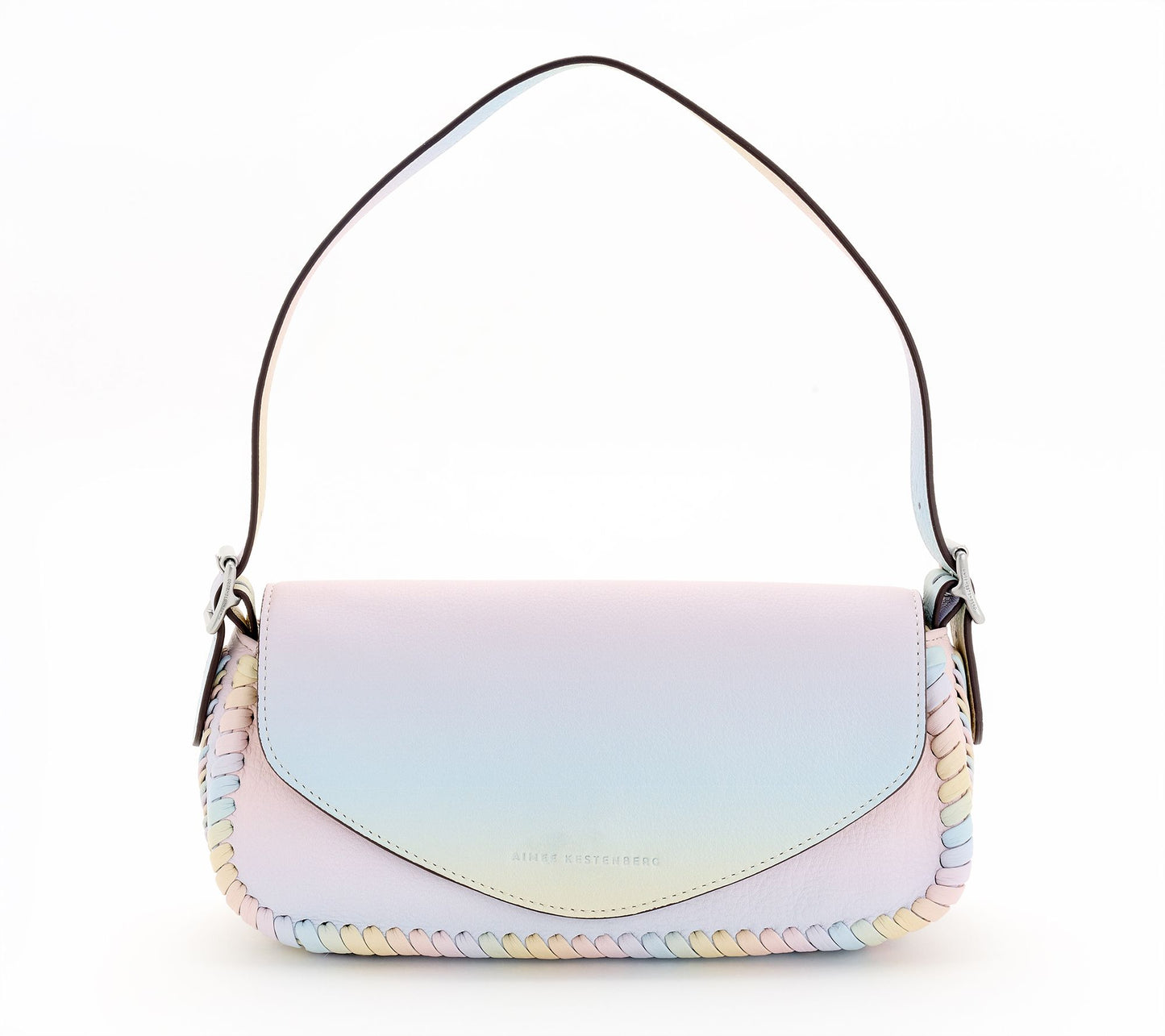 "As Is" Aimee Kestenberg Leather All For Love Shoulder Baguette