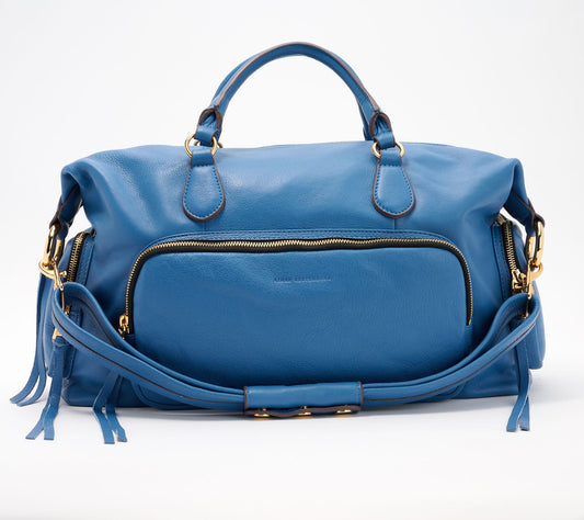 "As Is" Aimee Kestenberg Leather Away We Go Duffel
