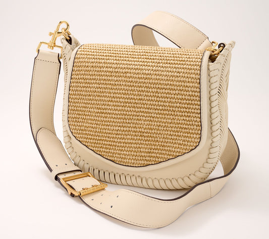"As Is" Aimee Kestenberg Leather All for Love Saddle Bag